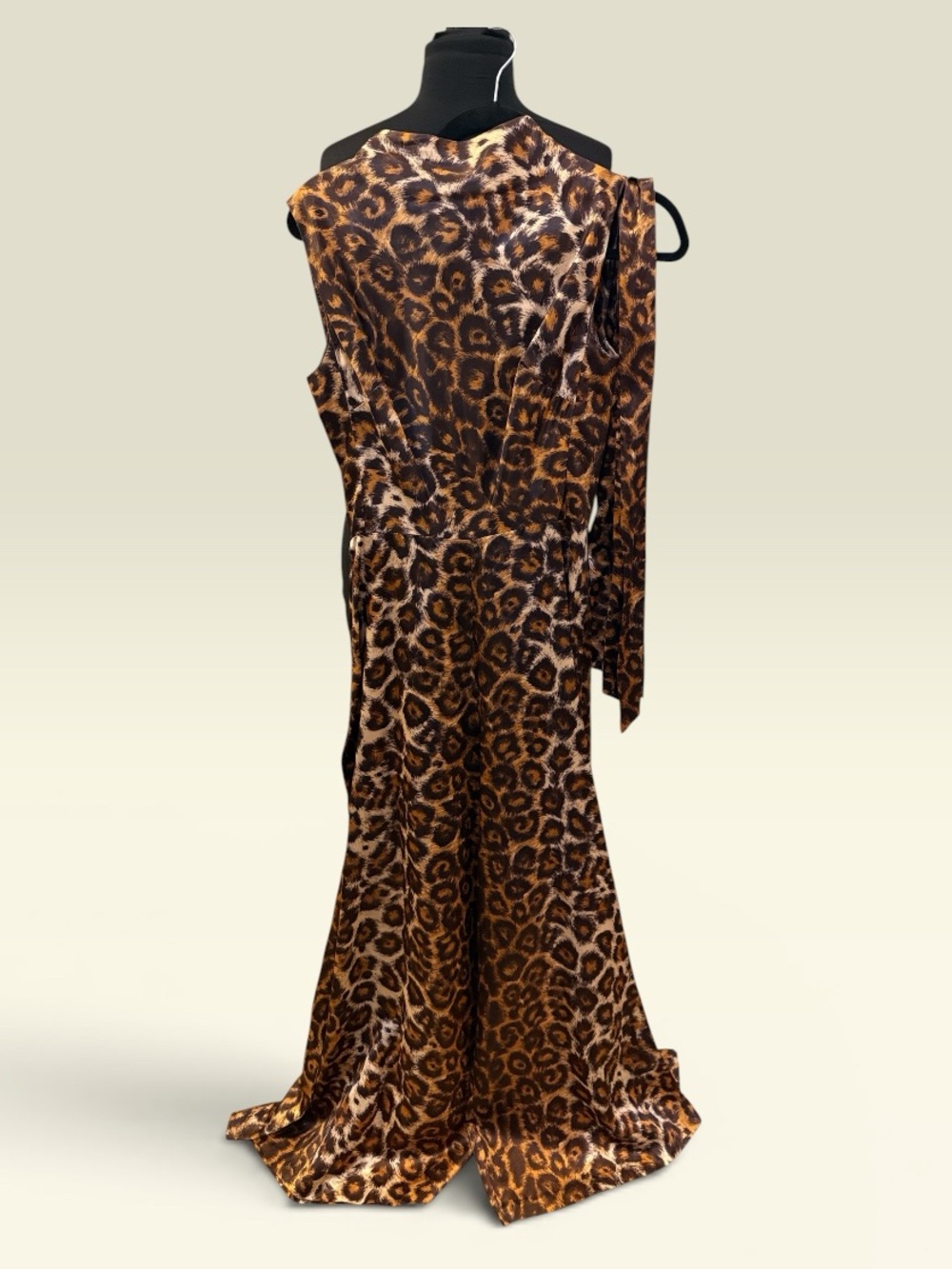 Vintage Leopard Print Jumpsuit